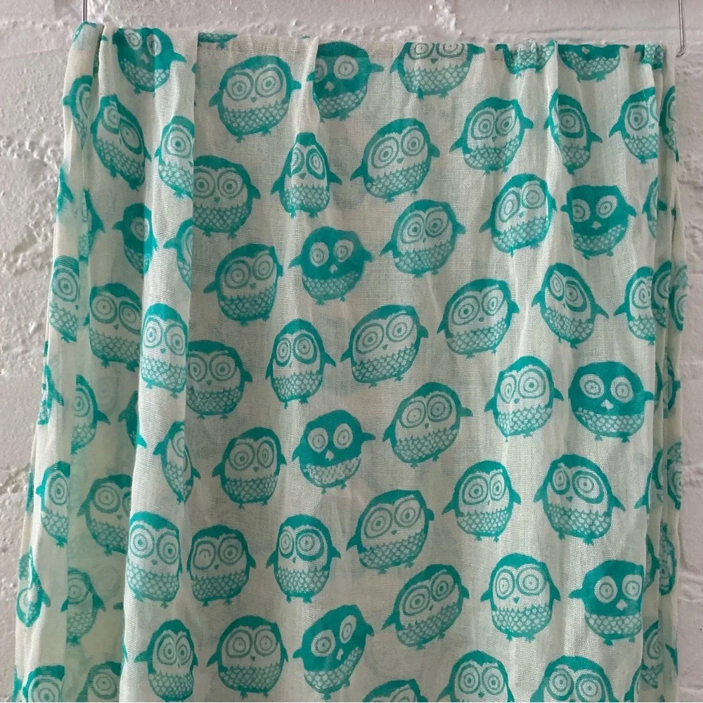 Owl Print Scarf